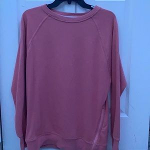 Coral champion sweatshirt